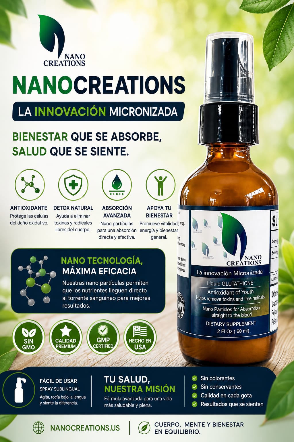 Nano Liposomal Glutathione