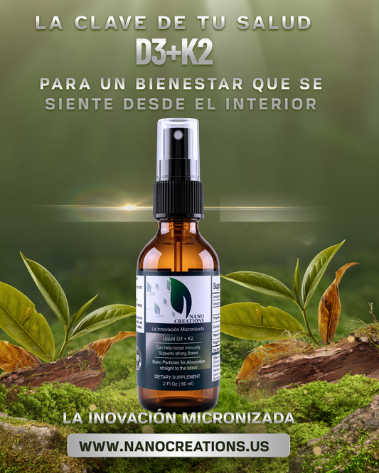 Nano Liposomal D3+K2