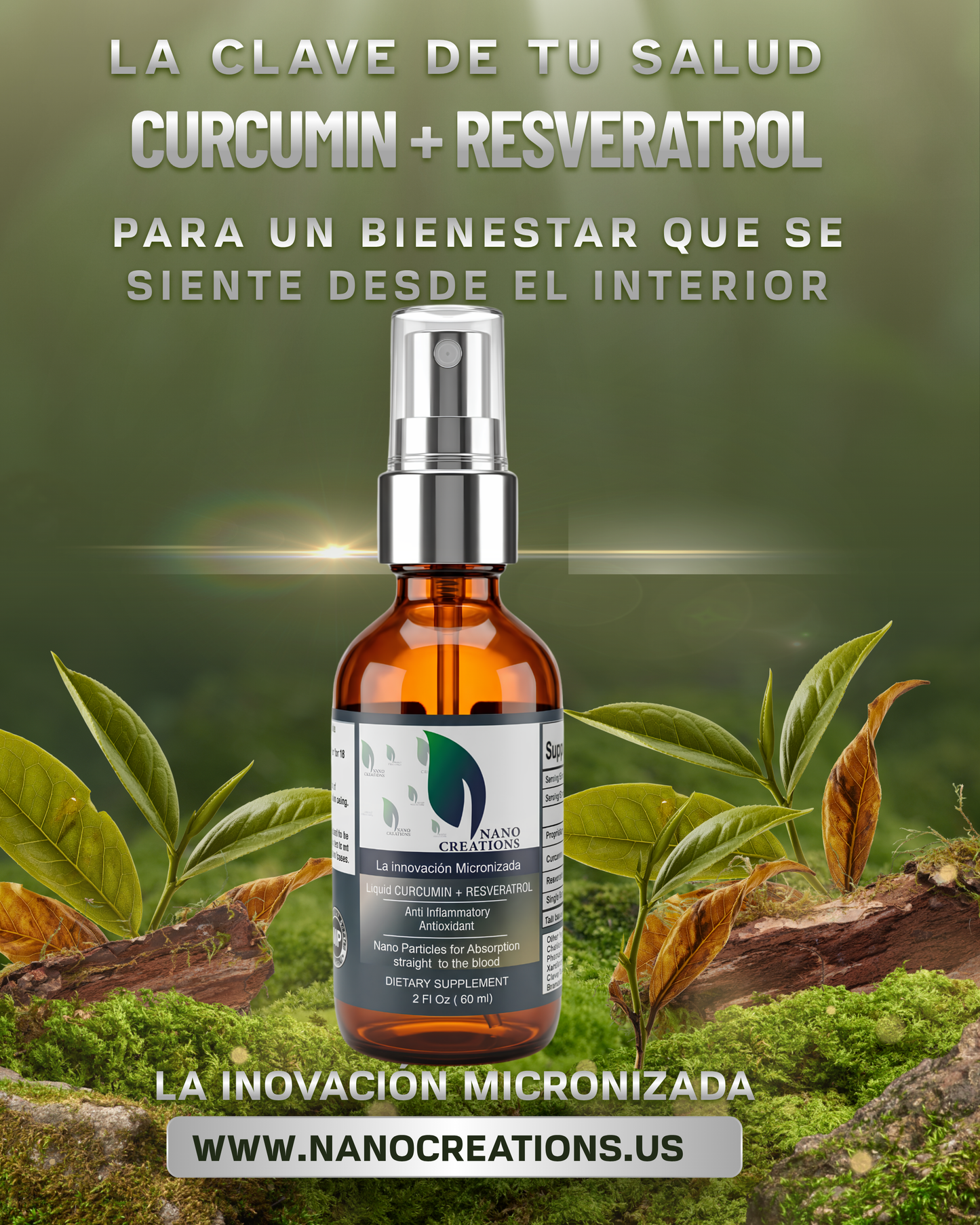Nano Curcumin + Resveratrol